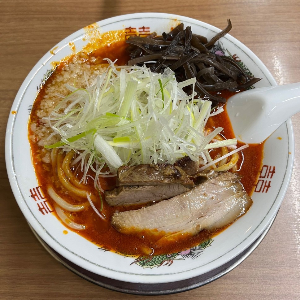 旨辛ネギ豚ラーメン 鬼辛