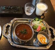 今日のカレーランチ 激辛