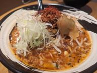 背油魚介味噌担々麺 1辛