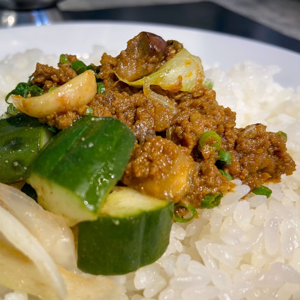 あいびきキーマ 極辛口