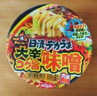 日清デカうま大辛コク旨味噌 辛さレベル4