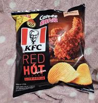 ポテトチップス KFCレッドホットチキン味