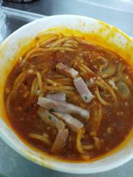 ピリ辛スープパスタ