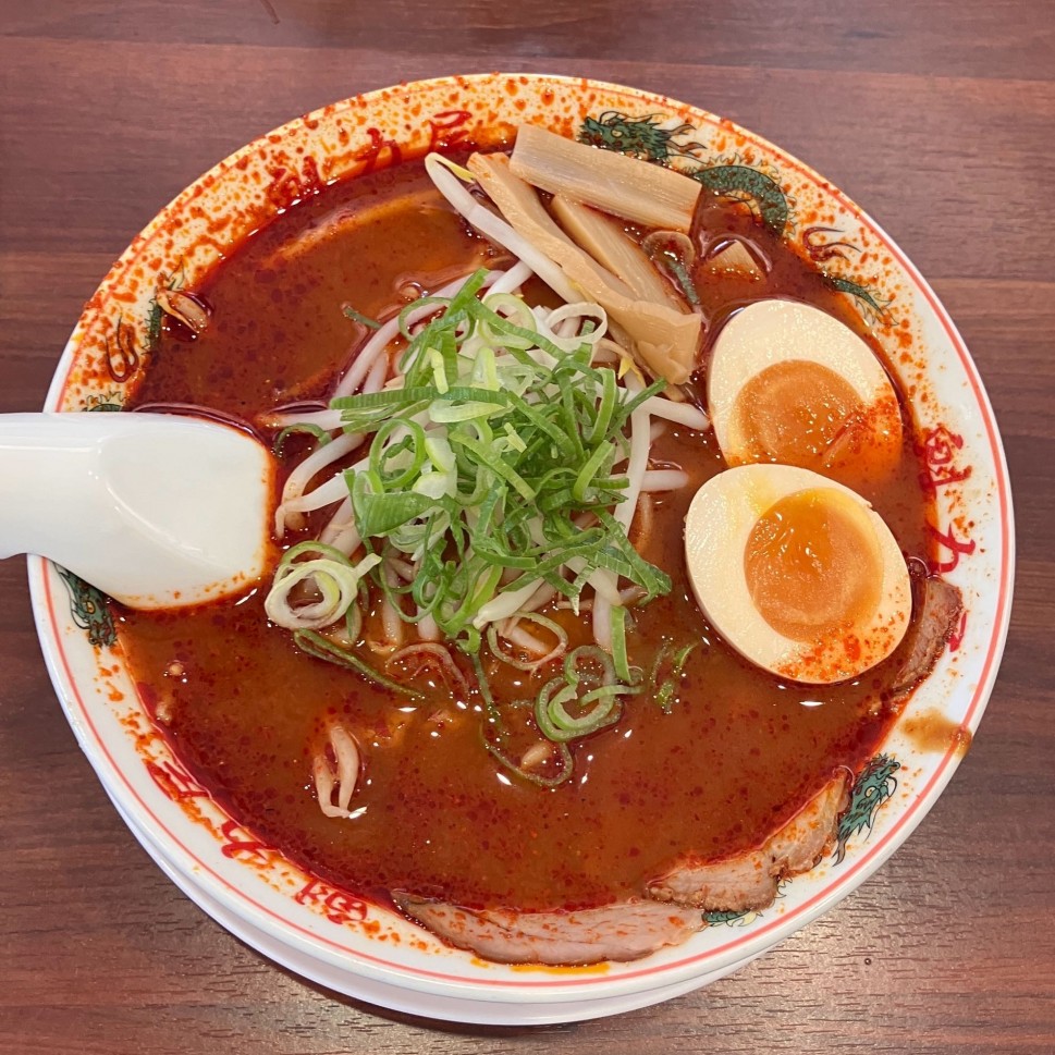 辛みそ味玉ラーメン  3倍