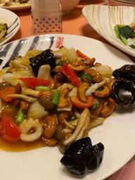 モンゴイカのピリ辛炒め