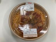 香ばしガーリック大盛ピリ辛トマトパスタ