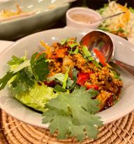 豚ひき肉の激辛カレー炒め