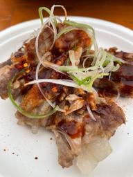 骨まで食べれるスペアリブ 激辛