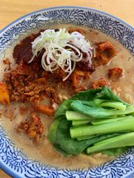 鶏白湯タンタン麺 激辛