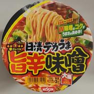 日清デカうま 旨辛味噌 辛さレベル3
