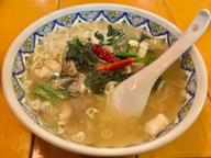 牛肉あっさり激辛ラーメン五倍 普通、三倍、五倍