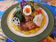 キーマココナッツカレー×コブスパカレー