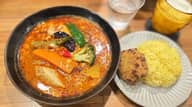 【辛・オブ・ザ・イヤー2025銅賞】たまごとチーズの四川スープカレー激辛春雨入り