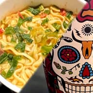 島ネロ味の沖縄風島そば 激辛