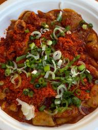 激辛ホルモン焼き デス辛