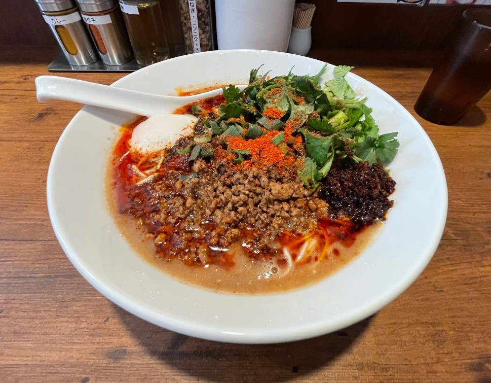 金ゴマ担担麺 辛さ痺れLEVEL6