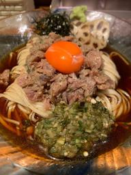 冷やしマグロユッケまぜそば