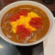 とろとろたまののスパイシートマトカレーうどん 10辛