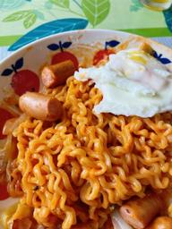 ロゼブルダック炒め麺