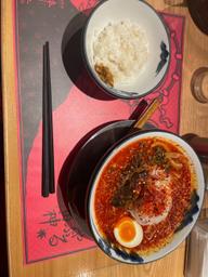 柚子辛紅らーめん 28丁目-ちはやぶる大雷神-