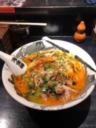 味噌ラーメン 辛さ増し、痺れ増し マシマシ