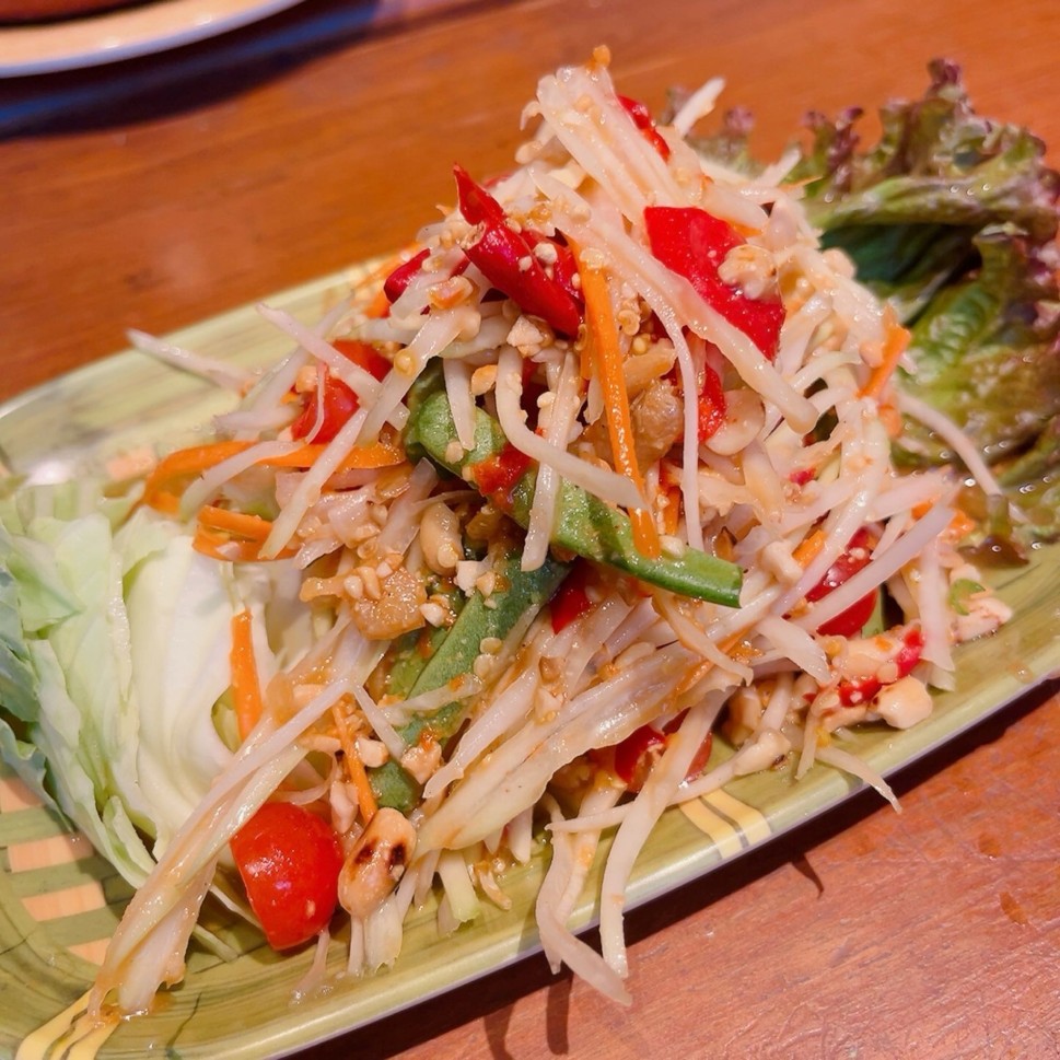 青パパイヤのサラダ レベル5