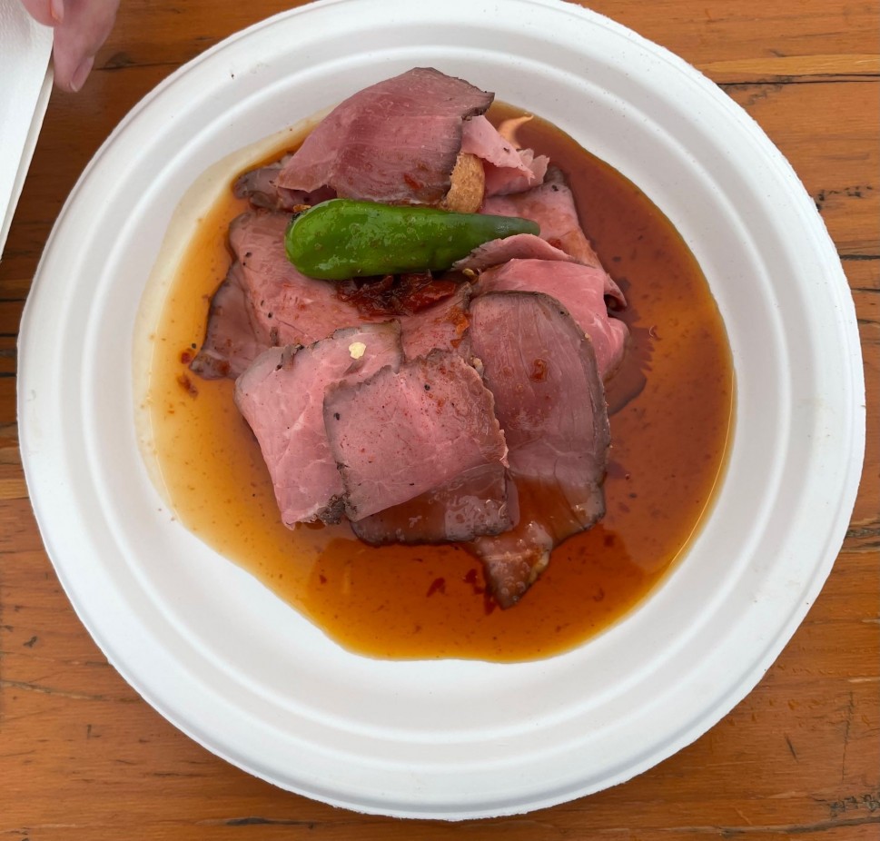 壺の激辛ローストビーフ 激辛