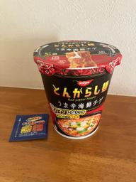 とんがらし麺 うま辛海鮮 ５ 激辛（辛さ調節パウダー全使用）