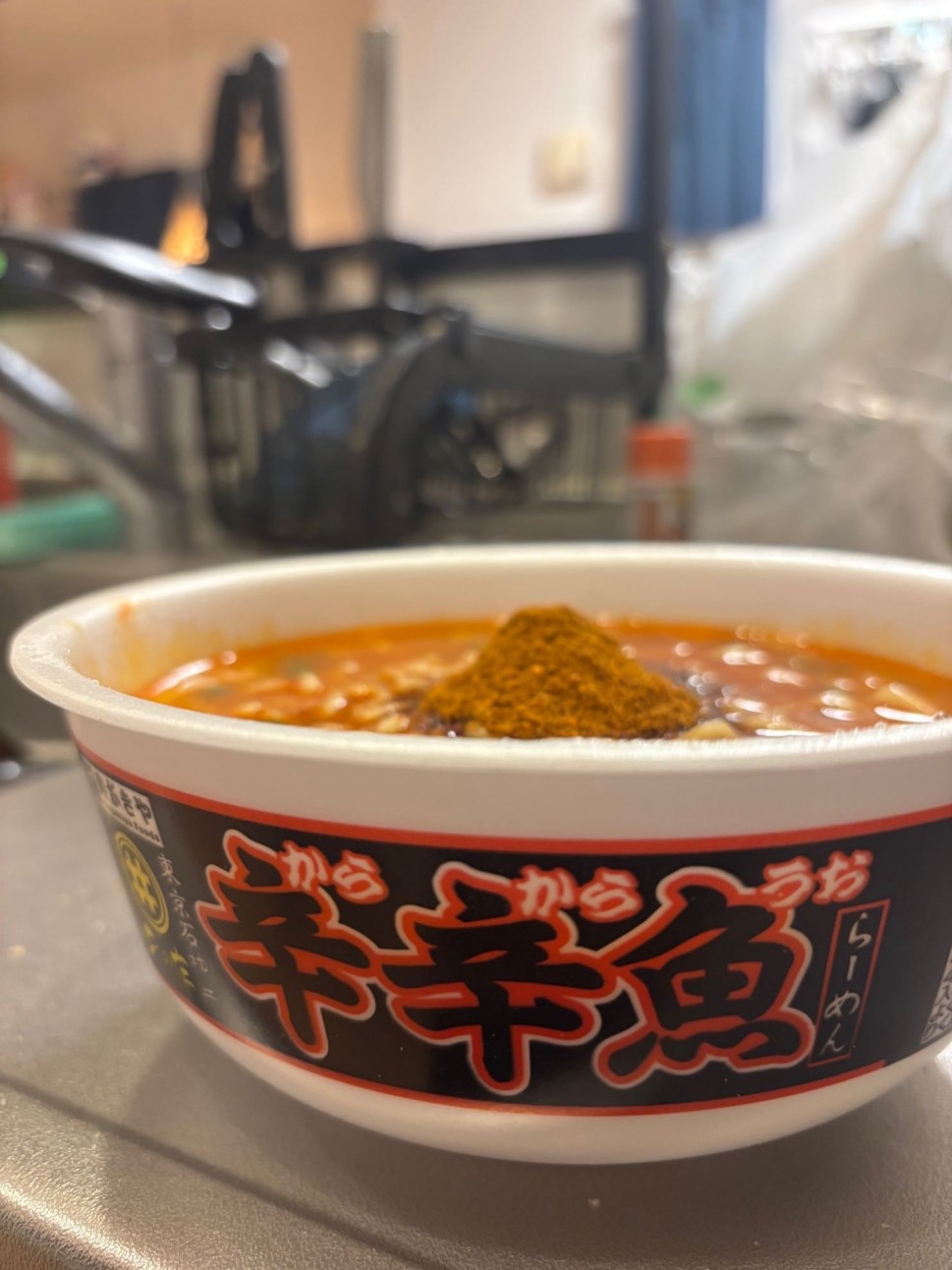 麺処井の庄監修 辛辛魚らーめん (2025) 豚骨×魚介×激辛 2.45KM - 寿