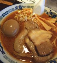 味玉らあめん 味噌  中盛り ピリ辛