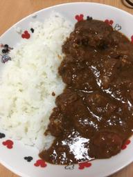 18禁カレー（白） 痛い
