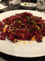 インゲンの四川風炒め 加辣