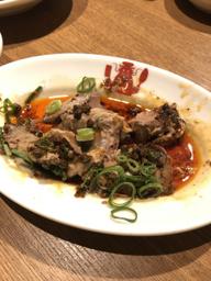 鶏肝の酔っ払い漬け 辛メーターコースで