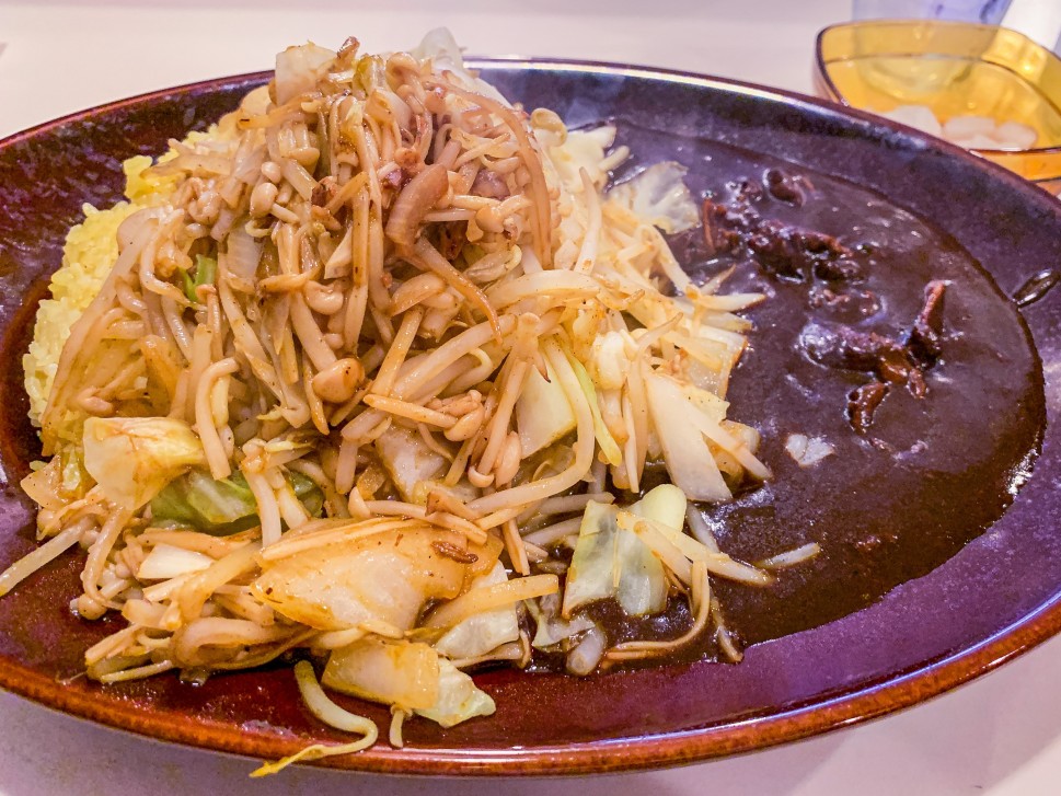 ビーフ野菜炒めカレー 大辛