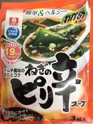 ねぎのピリ辛スープ