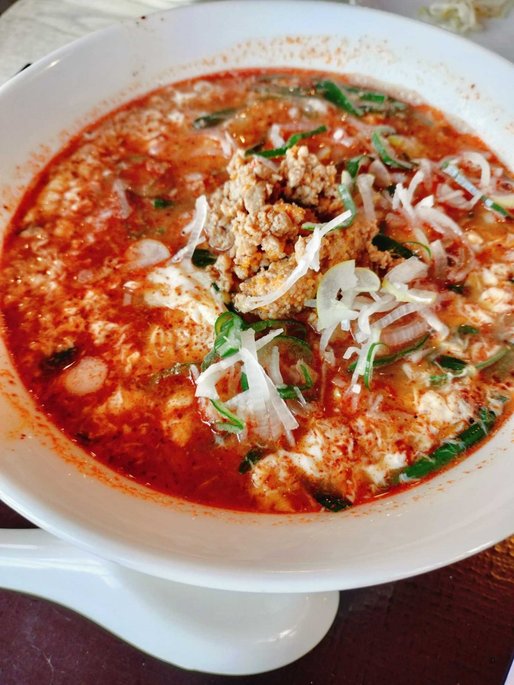 ニラたま辛麺 大辛