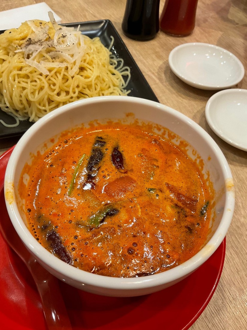 とうがらしつけ麺  激辛