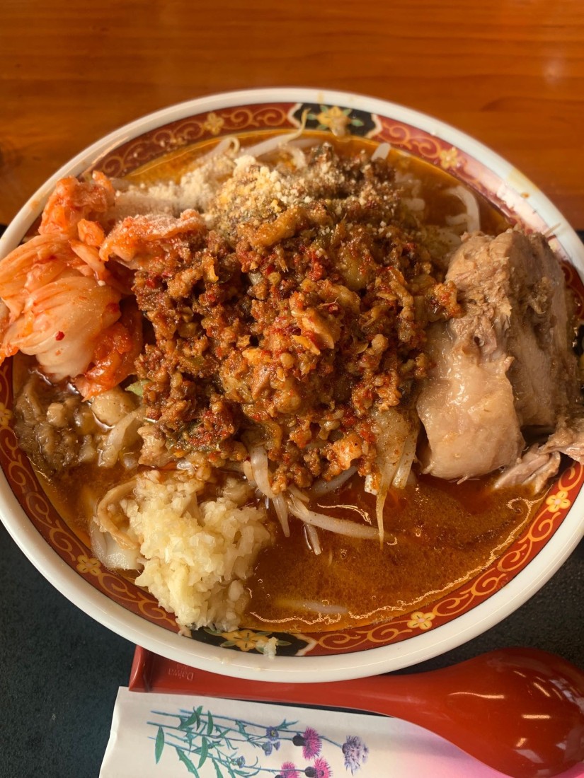味噌豚らぁめんアルティメット  麺200g 3辛