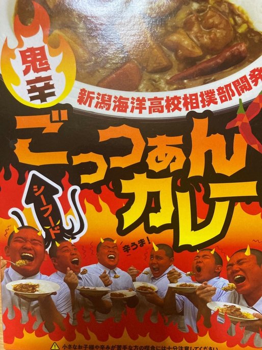 シーフードごっつぁんカレー 鬼辛