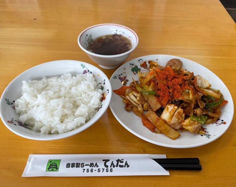 肉野菜炒め (辛口)