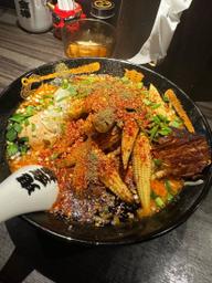 ヤングコーンカラシビ味噌ラーメン 辛さ鬼増し痺れ増し