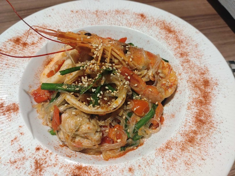 海鮮チャプチェ 10辛