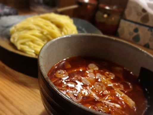 辛味つけ麺 辛味MAX