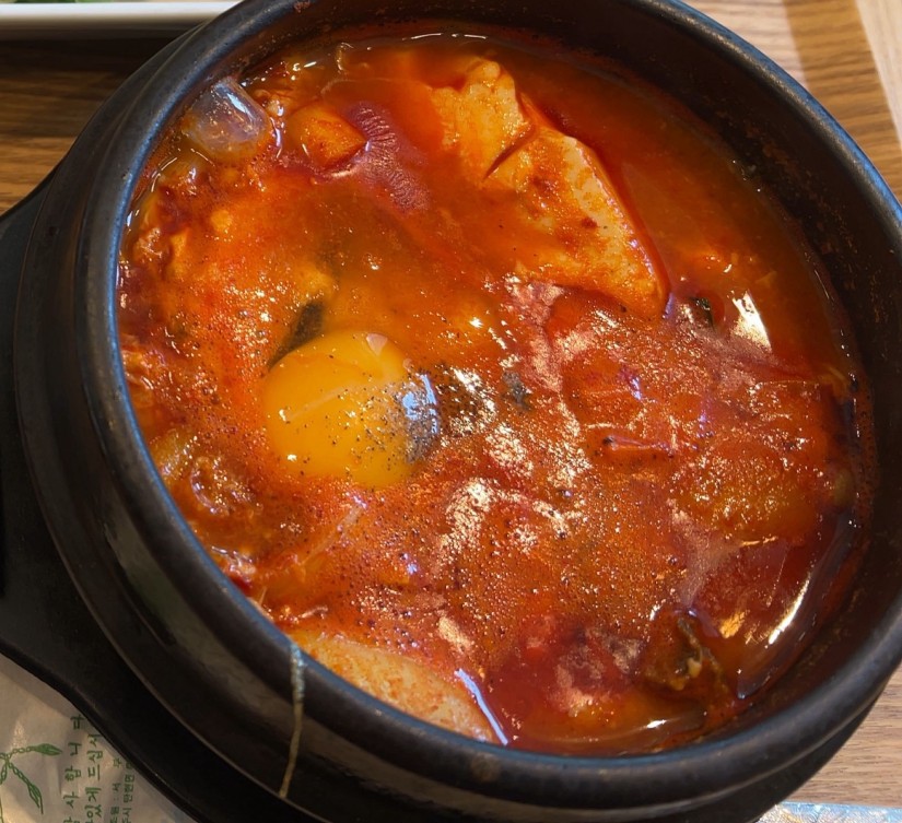 純豆腐チゲ 辛め