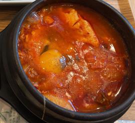 純豆腐チゲ 辛め