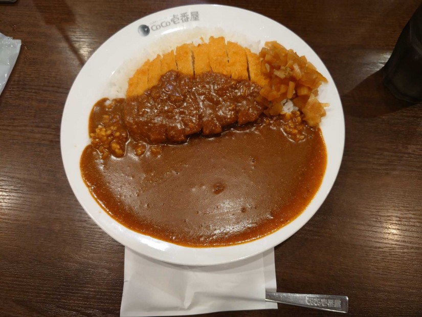 ロースカツカレー 10辛