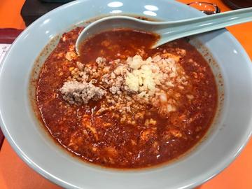 タンタンメン ニンニクダブル ひき肉ダブル 鬼辛