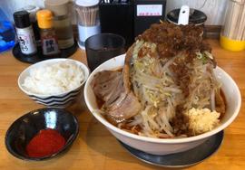 豚辛ラーメン 辛みトッピング