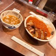 肉増し赤つけ麺