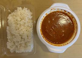 ワンカレーセット　バターチキンカレー 激辛
